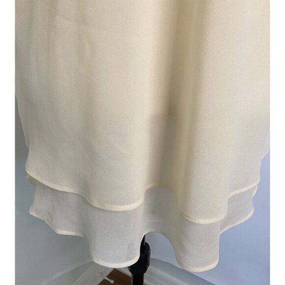 Vintage Top Choice Fashion Beaded Embellished Ivory Blouse Tag Sz XXL Fits L USA - Picture 9 of 16